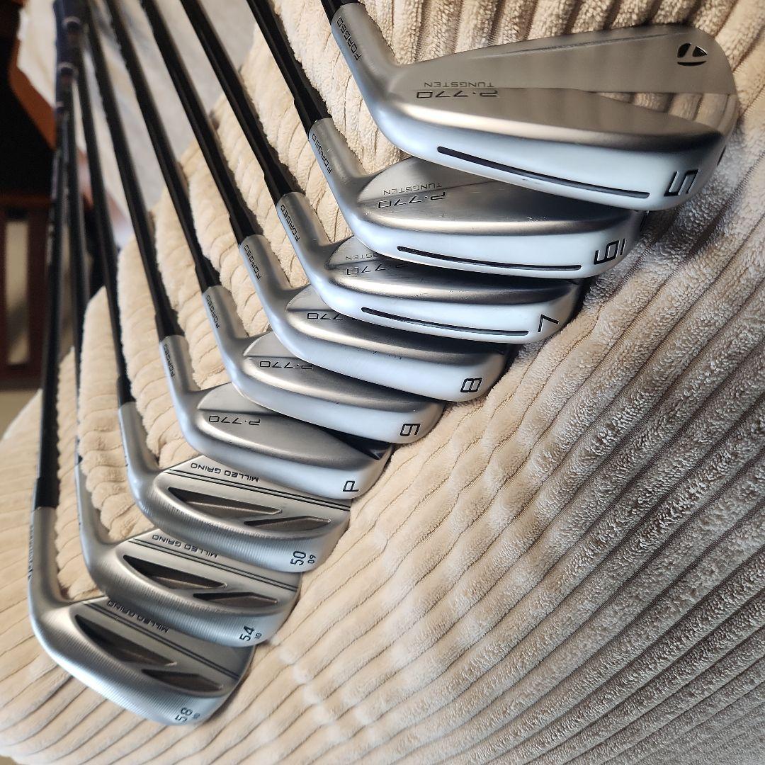 TaylorMade P770 (5～P)/HI-TOEウェッジ(3本) 9本