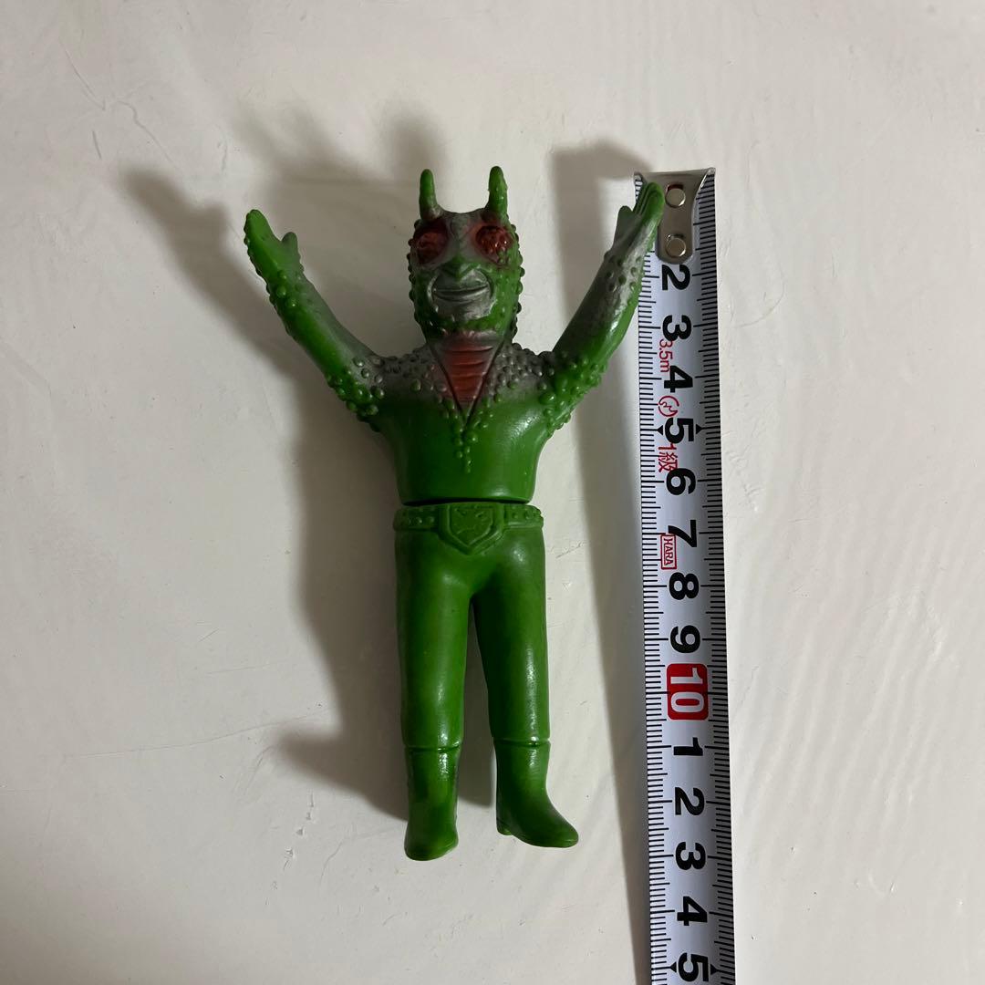 ⚠️当時物　仮面ライダー　ショッカー怪人　カメレオン男　かめれおん男　ミニソフビ