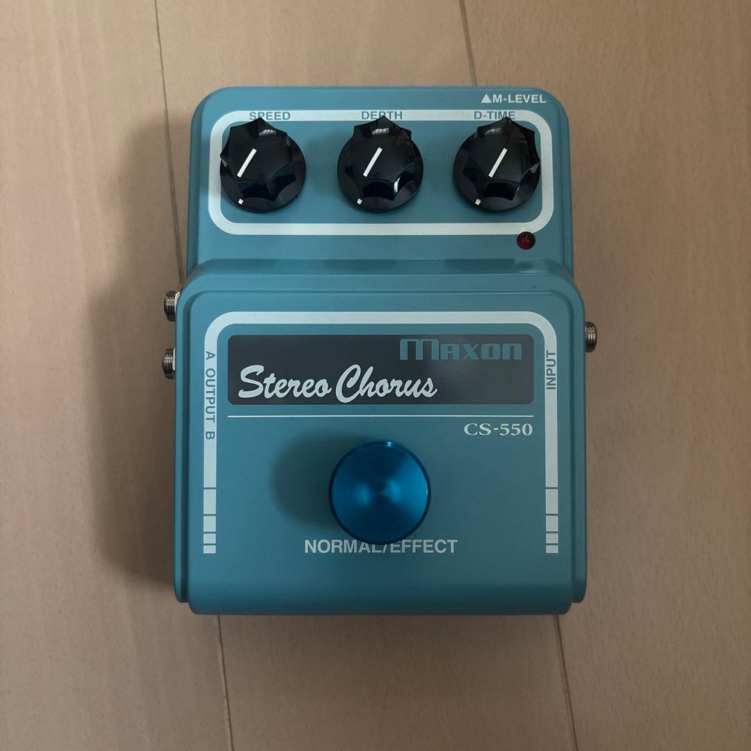 Maxon CS-550 ステレオコーラスエフェクター