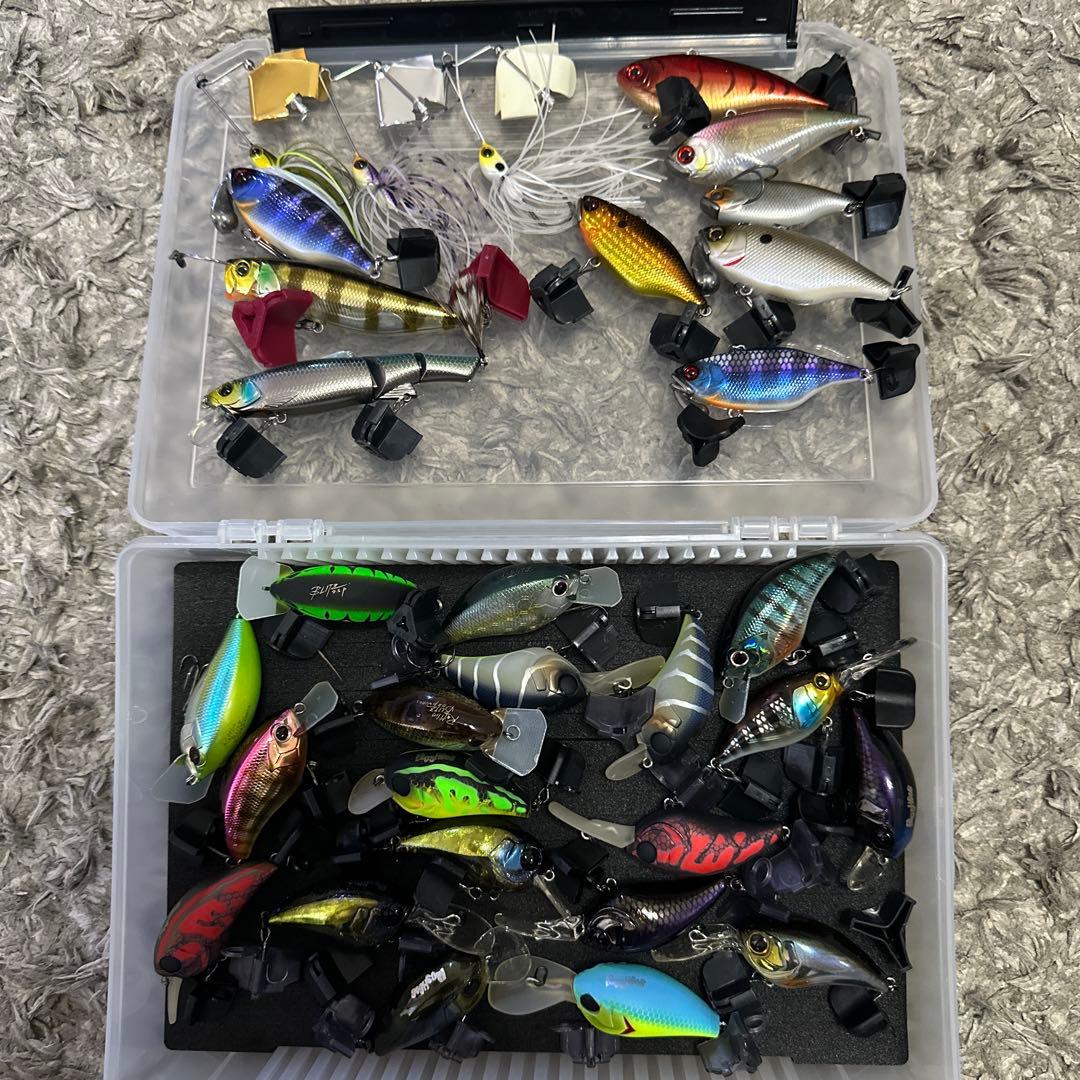 ハードルアー 約40個 透明ケース付き