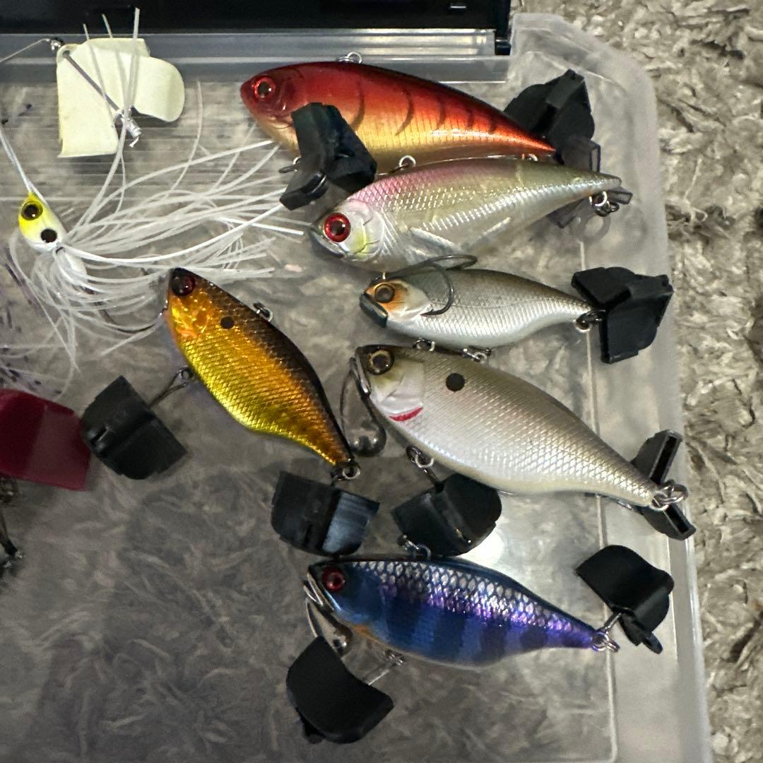 ハードルアー 約40個 透明ケース付き