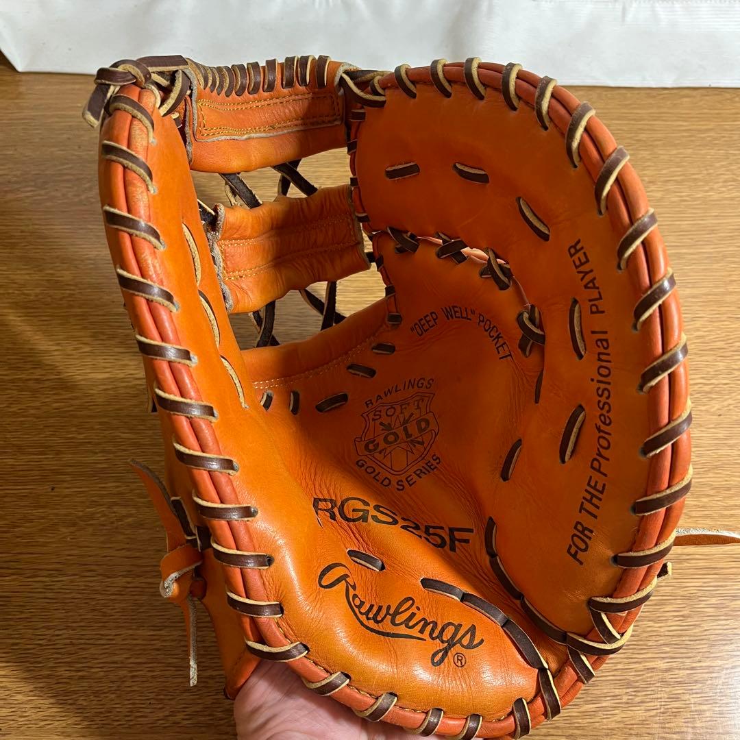 ローリングス Gold Series 一般軟式 ソフト ファーストミット 美品