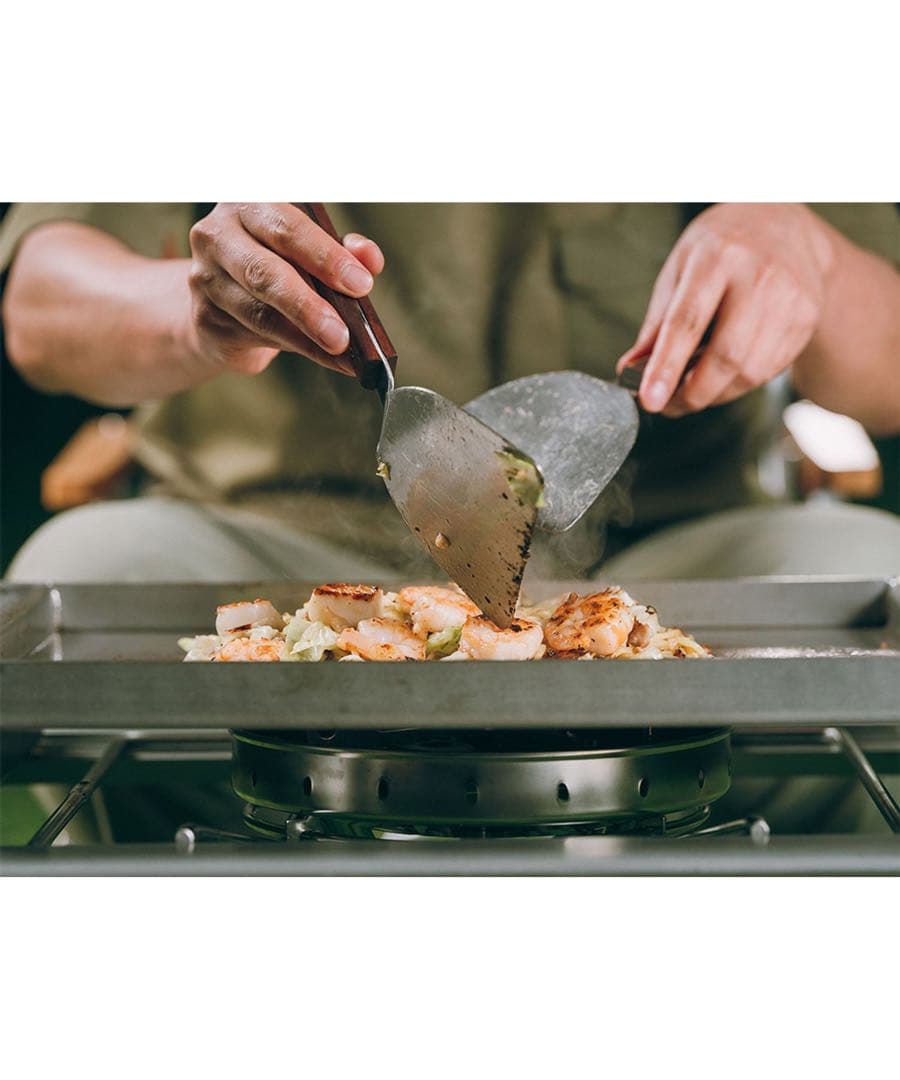 スノーピーク　オタフクソースコラボステンレスお好み焼鉄板