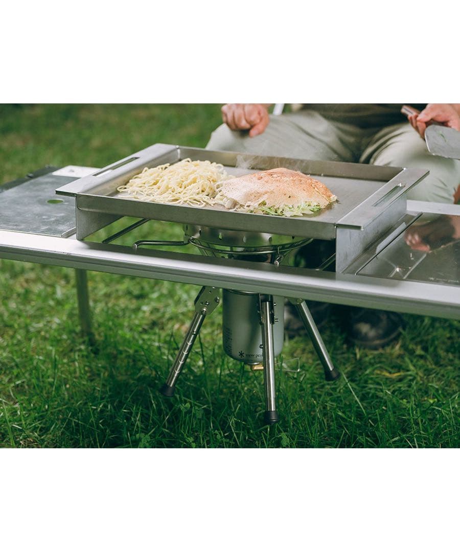 スノーピーク　オタフクソースコラボステンレスお好み焼鉄板