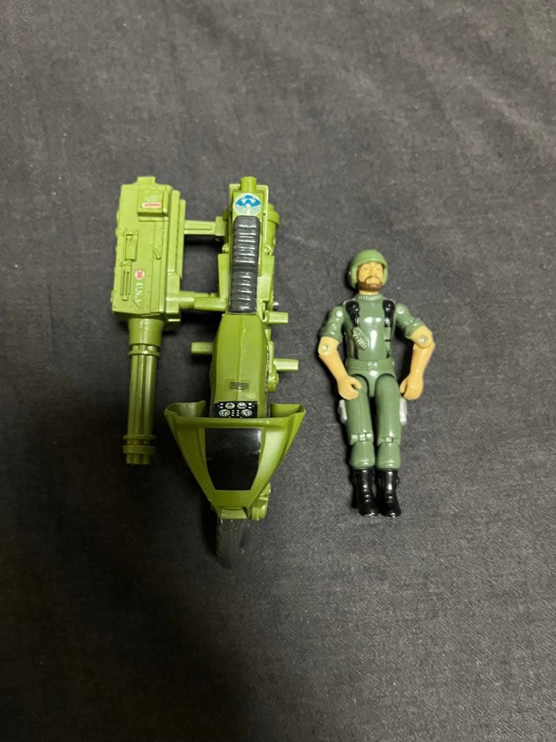 【当時物】GIジョー　ラピッドファイヤーバイク