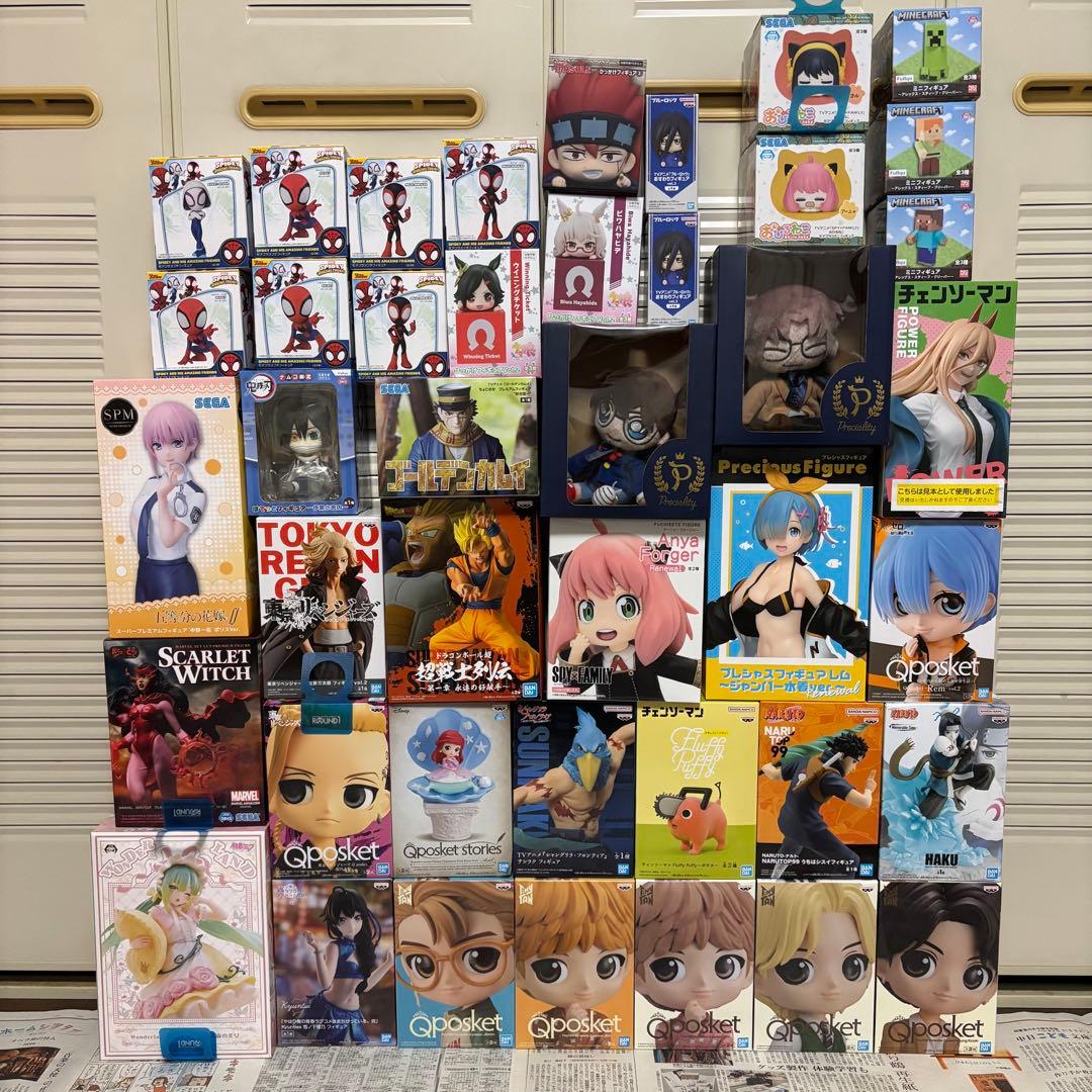フィギュア 42点 チェンソーマン、鬼滅の刃、ドラゴンボール、初音ミク など