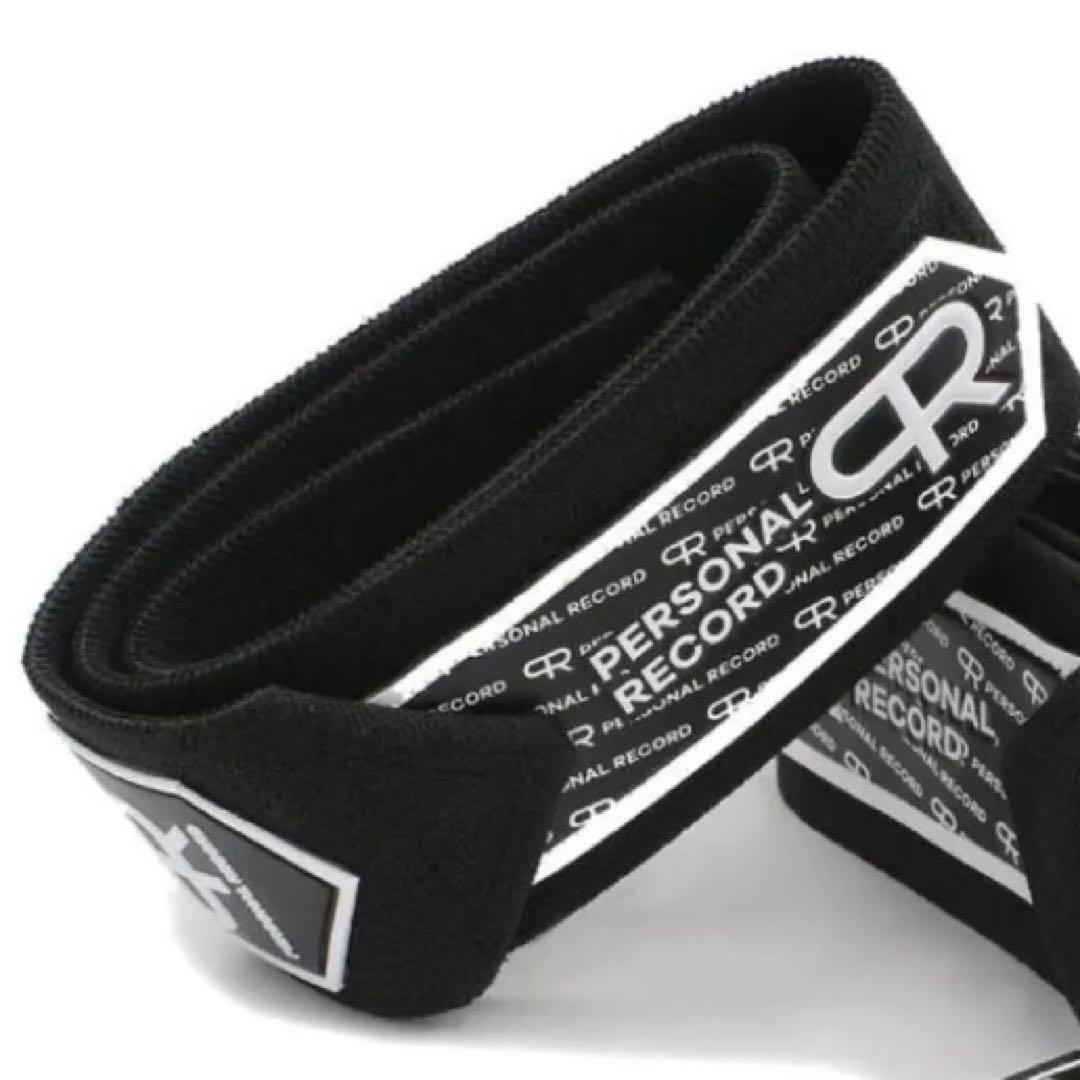 パーソナルレコード　PR　エルボーラップ　ブラック色　トレーニング　筋トレ