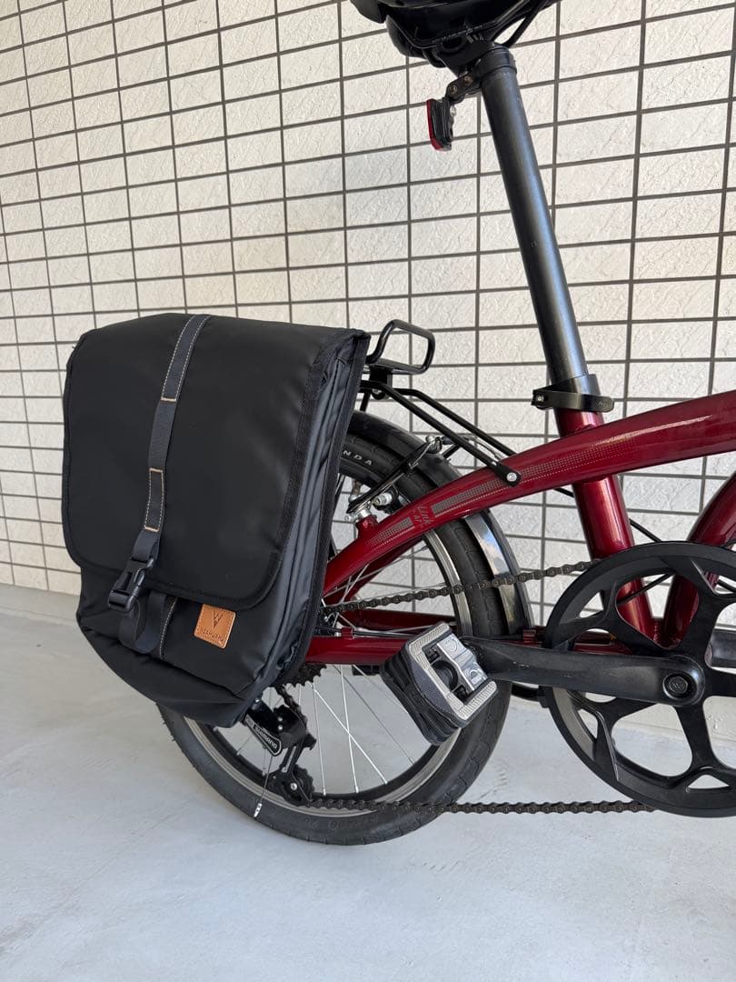 Tern Link A7 折りたたみ自転車 キャリア・バッグ付き