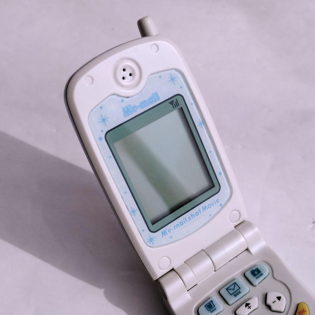 TOMY　ミメルショット　水色　通電確認済　動作未確認　外観美品　平成レトロ玩具
