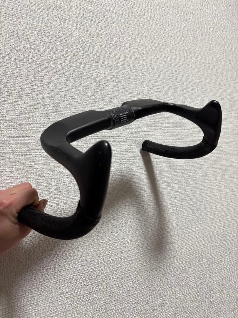 【最終値下げ】トラック用カーボンハンドル　ピスト　330mm