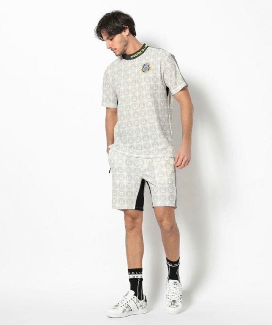 MARK&LONA 木村拓哉着用 モックネック ショーツ セットアップ