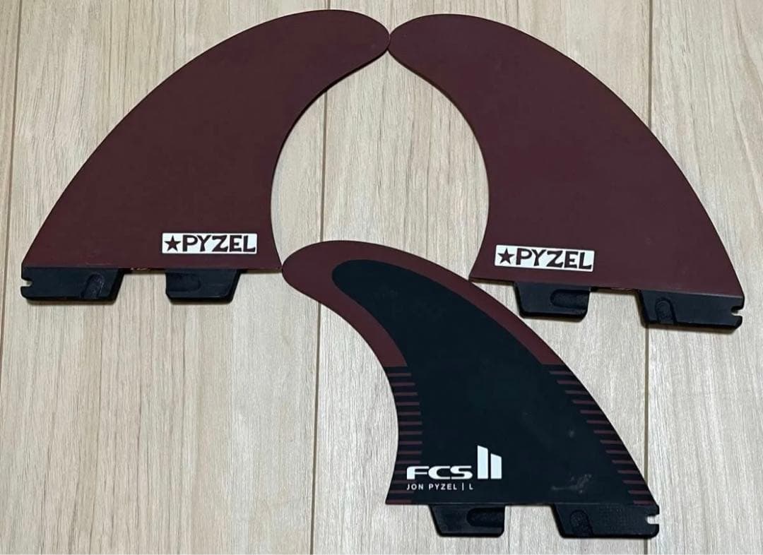 FCS2 JP PYZEL PC TRI FIN SET ジョンパイゼルLサイズ