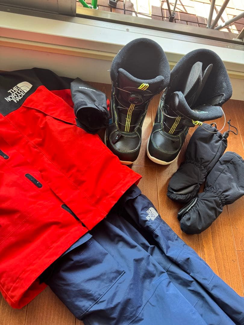 The North Face スノーボードウェア 110cm キッズ　バートン