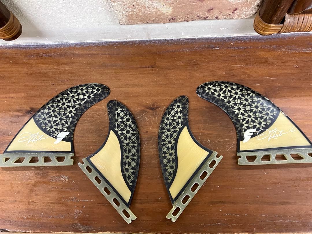 名作！Futures fin Dave Rastovich bambooQUAD