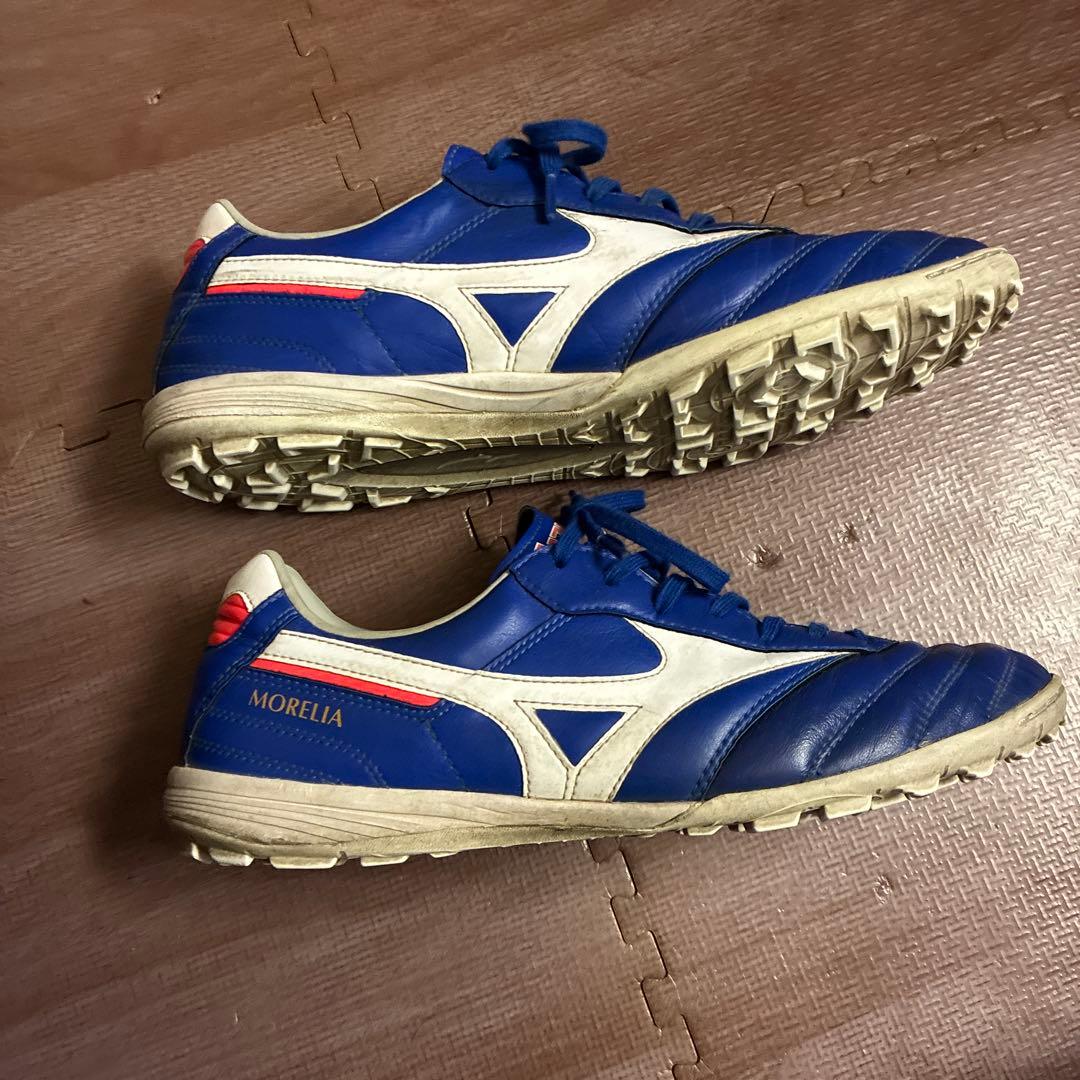 ミズノ　モレリアTF ジャパンブルー　限定色　27.0