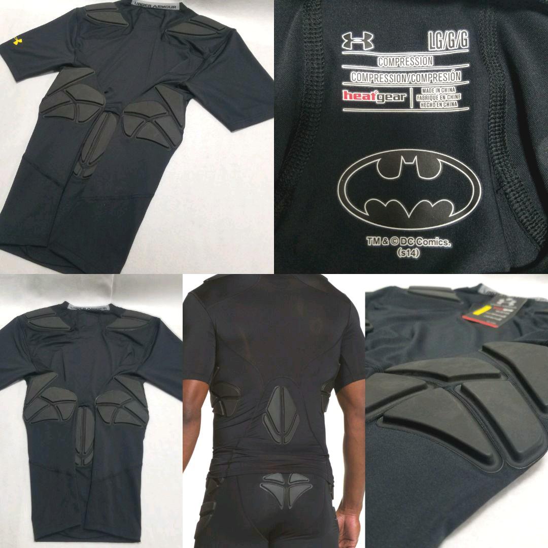 【国内未販売モデル・タグ付き新品‼】アンダーアーマー　パッド付　アメフト　シャツ