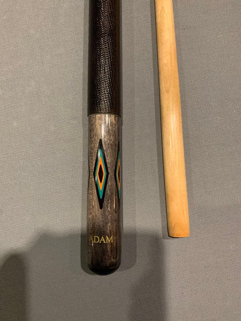 Musashi角芯4剣ローズウッド&スネークウッド　他２本とキューケースセット