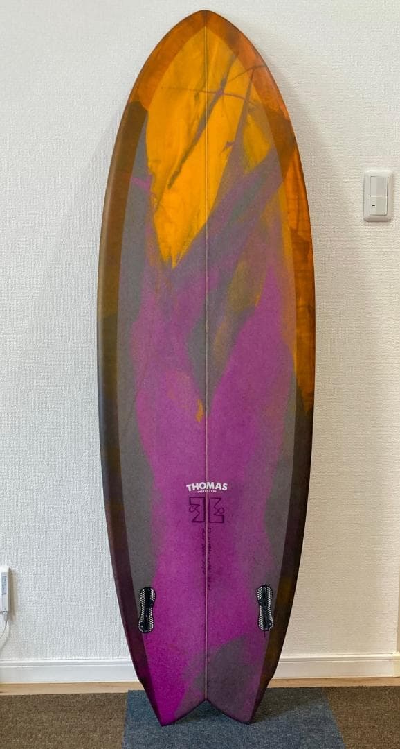サーフィン・ボディボード Thomas Flat Deck Fish surfboard