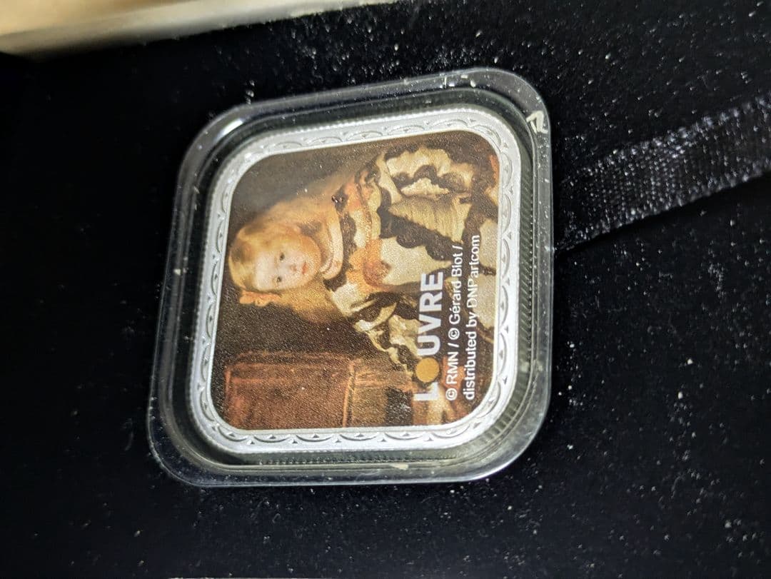 ルーブル美術館1オンス純銀3枚　BOX劣化あり