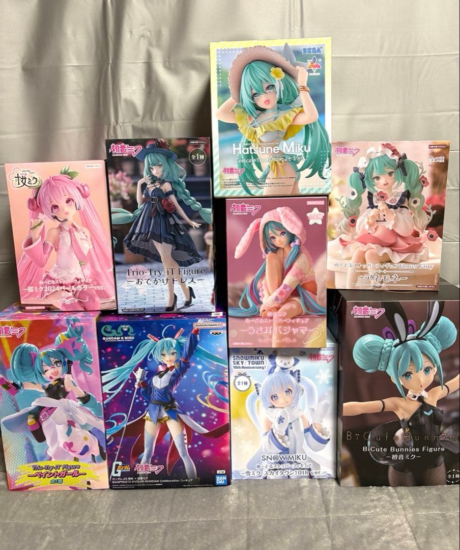 初音ミク　フィギュア　まとめ　雪ミク　桜ミク