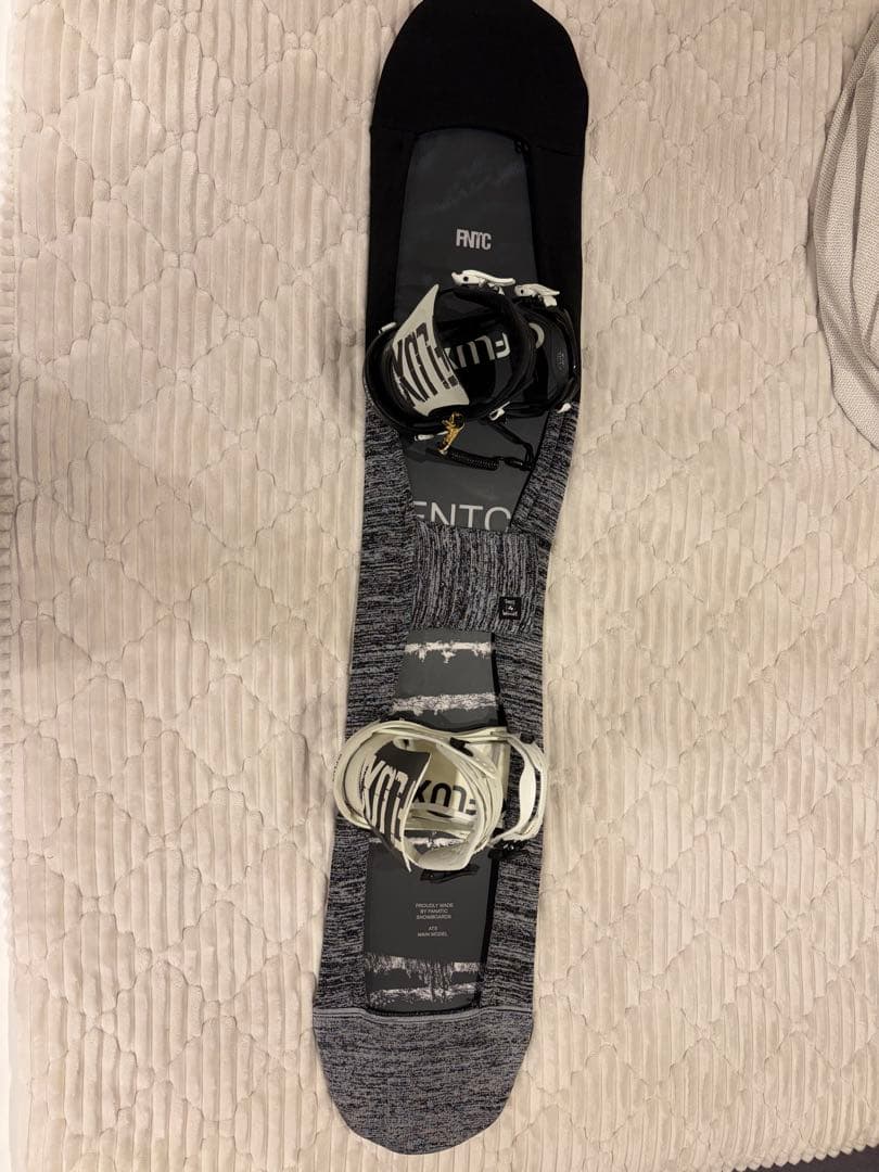 スノーボード3点セット　FNTC &FLUX &RIDE