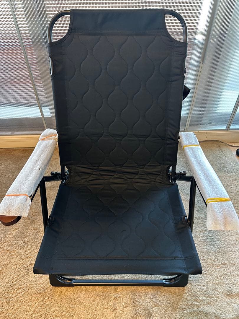 難燃リクライニングローチェア VER.2 ABYSS CHAIR ③ 収納袋付き