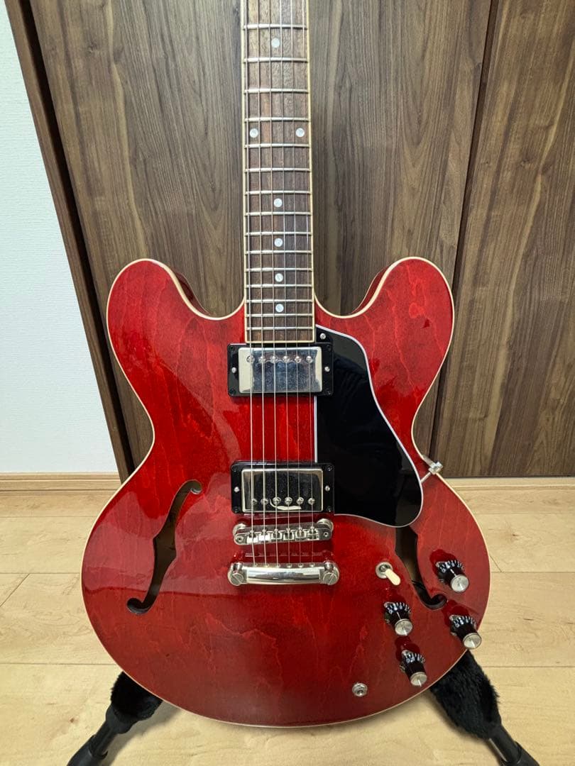 【本日最後】Gibson ES-335 Sixties Cherry Gloss