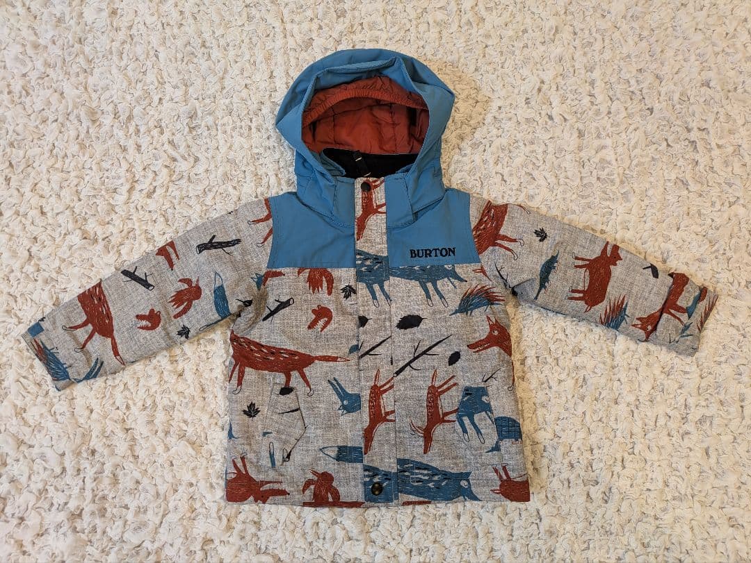 6点 Burton一式 (ウェア上下、板、バイン、ブーツ、バラクラバ)