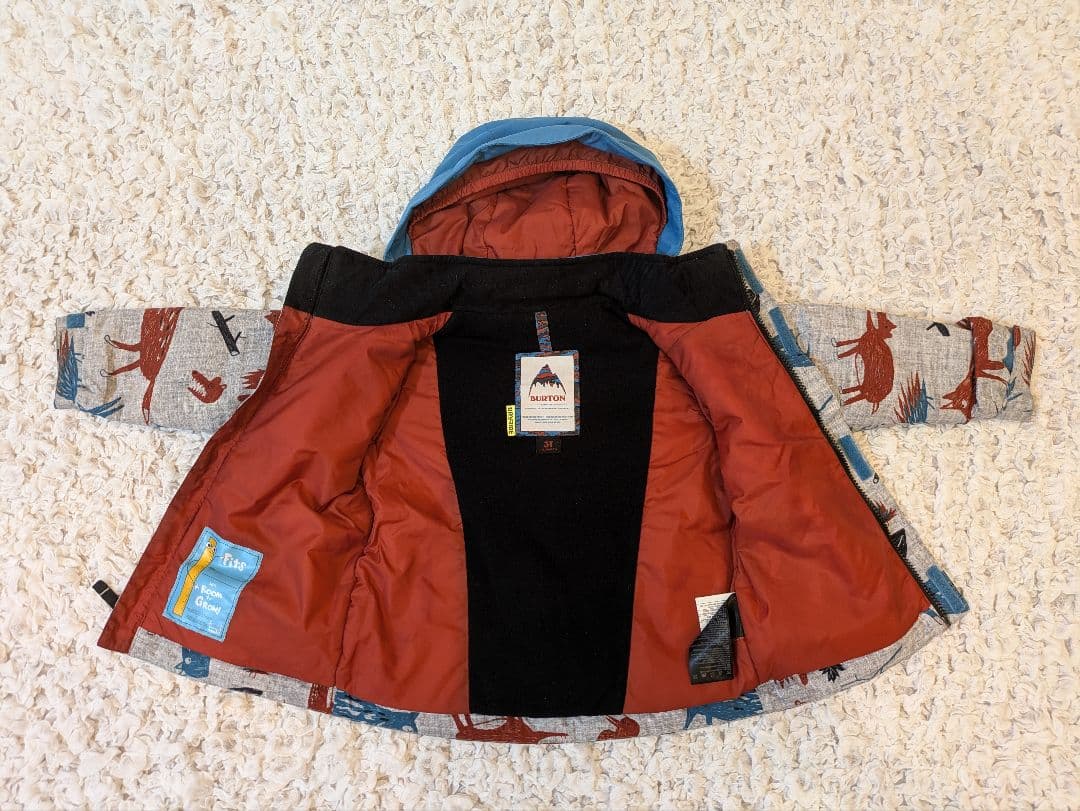 6点 Burton一式 (ウェア上下、板、バイン、ブーツ、バラクラバ)