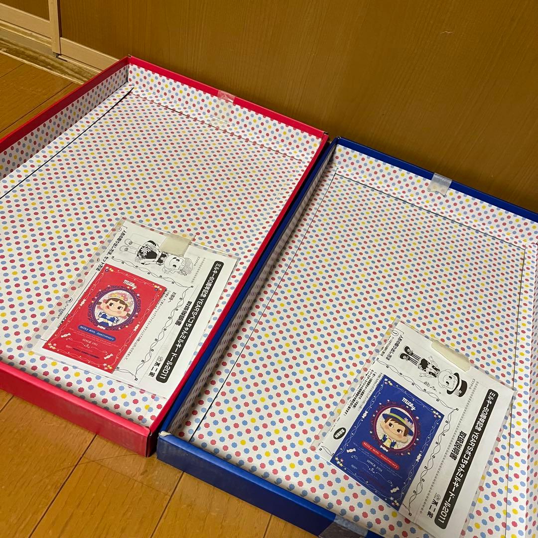 【美品】不二家 ペコちゃん ポコちゃん 60周年 ビスクドール ペア2011