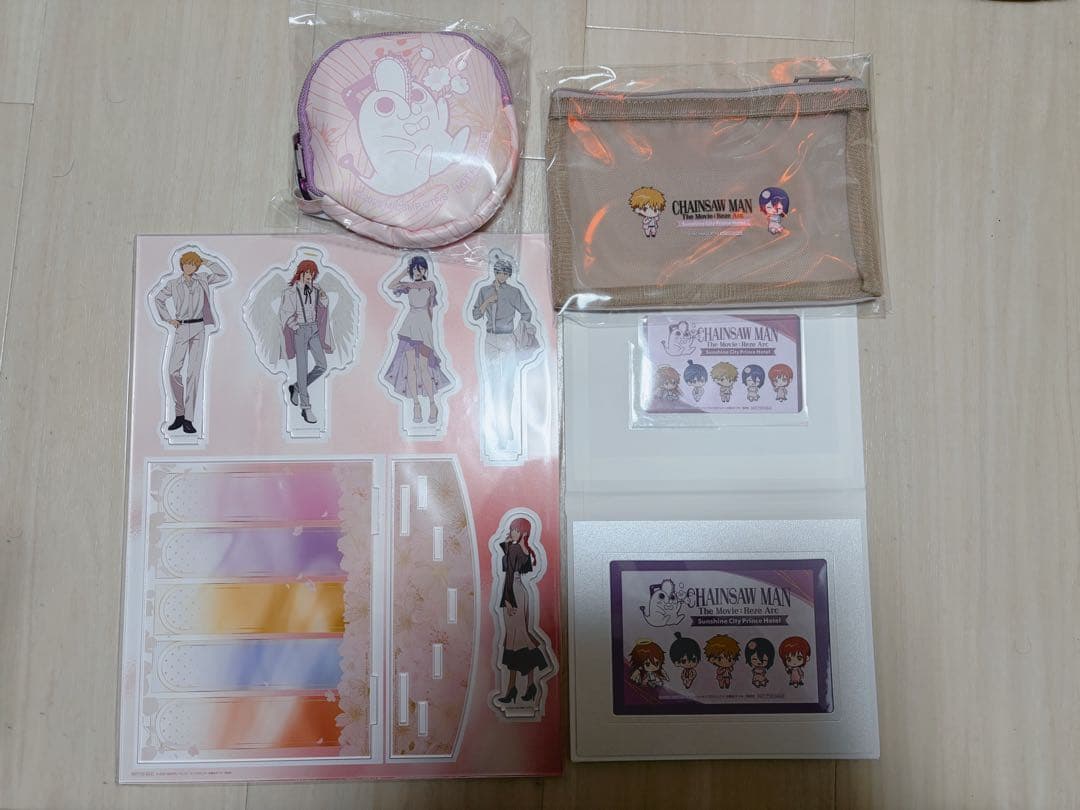 【最安値】チェンソーマン プリンスホテル デンジレゼルーム アメニティ5種セット