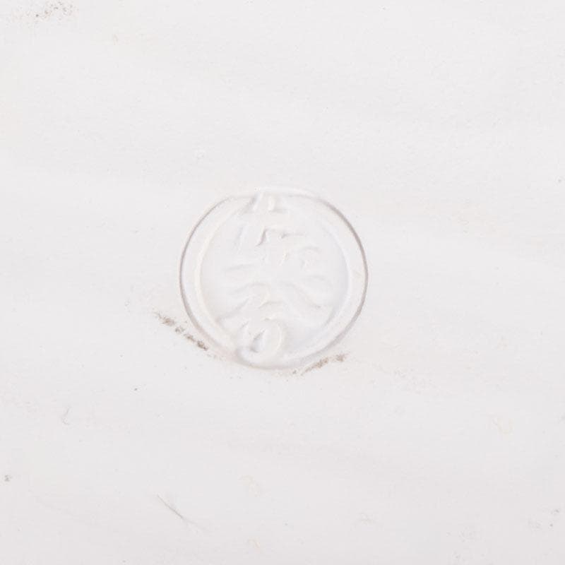 茶道具　京焼　東哉製　色絵　抱兎香合　共箱　V　8461