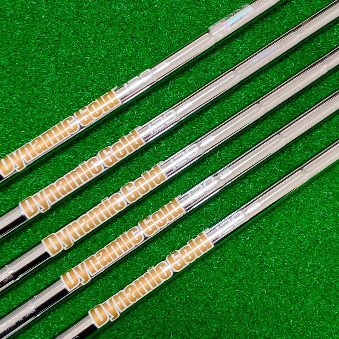 TRUE TEMPER ダイナミックゴールド120 S200 6-P 5本セット