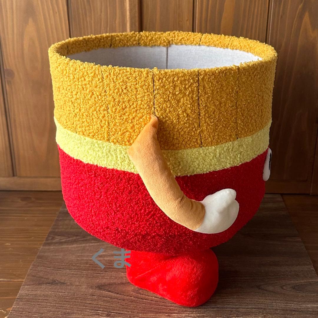 ニコアンド ×FLAVORS コラボ スタンドバスケット レッド ポテト 新品