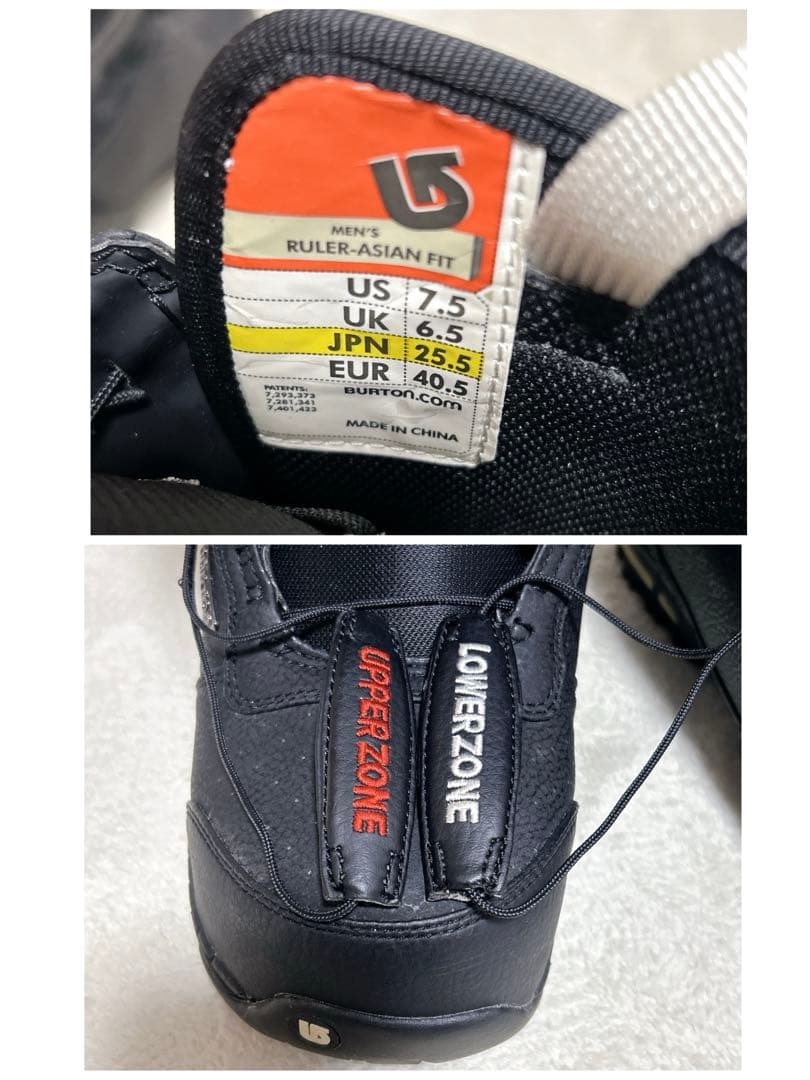 【美品 即発】BURTON RULER-ASIAN FIT 25.5cm