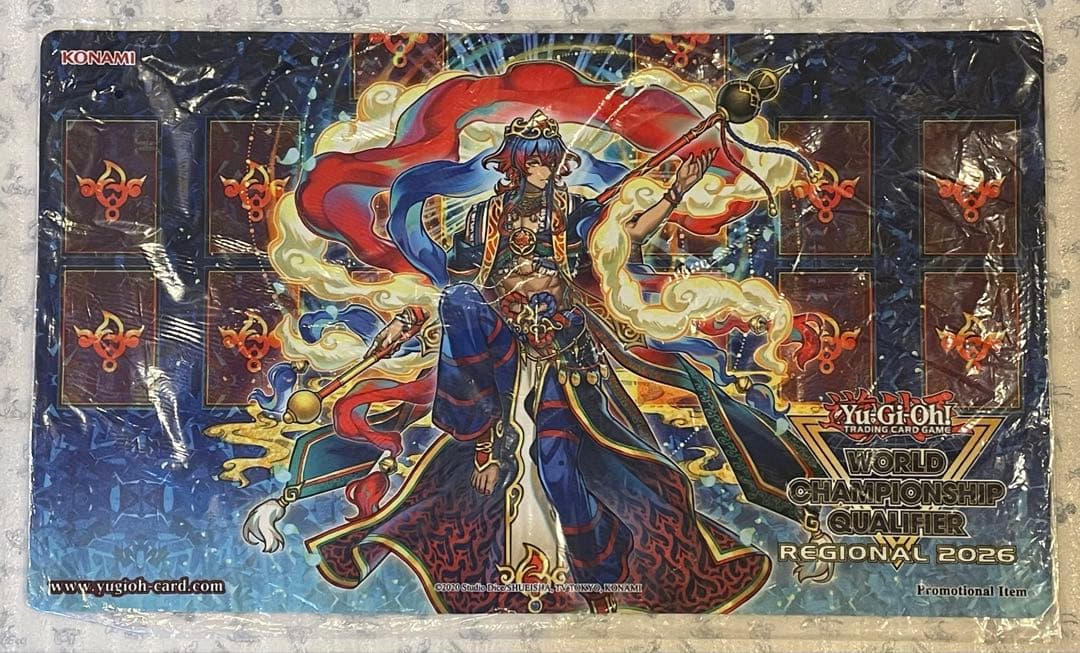 希少 新品未開封 絢嵐たるスエン プレイマット WCQ 2026 遊戯王