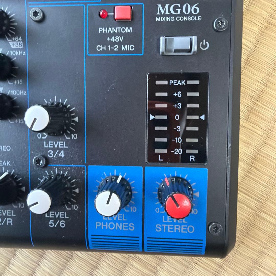 YAMAHA MG06 アナログミキサー