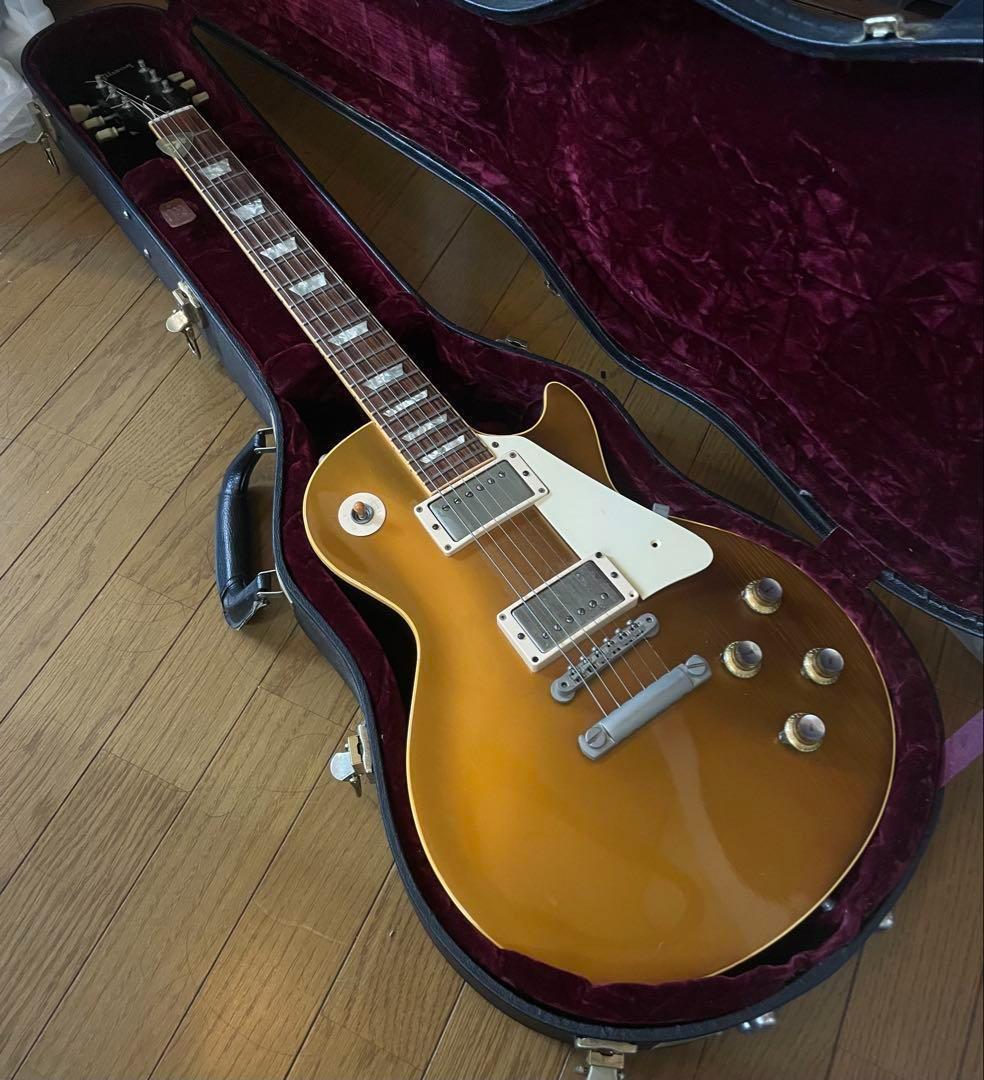 特別価格Gibsonレスポールヒスコレ カスタムショップ 57 ゴールドトップ