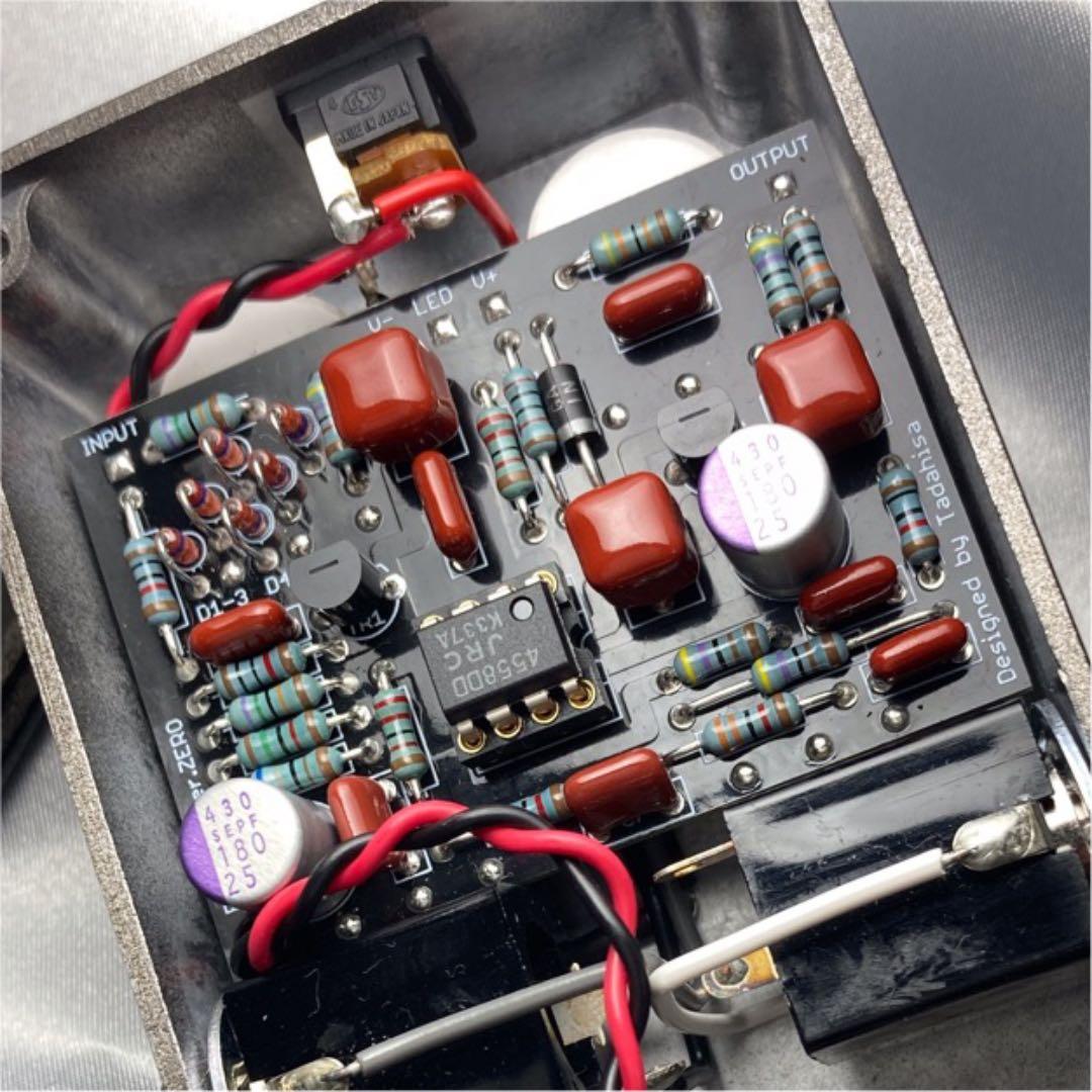 ★RC BOOSTER クローン★ギター用★ハンドメイド★Hi-Fi用部品使用★