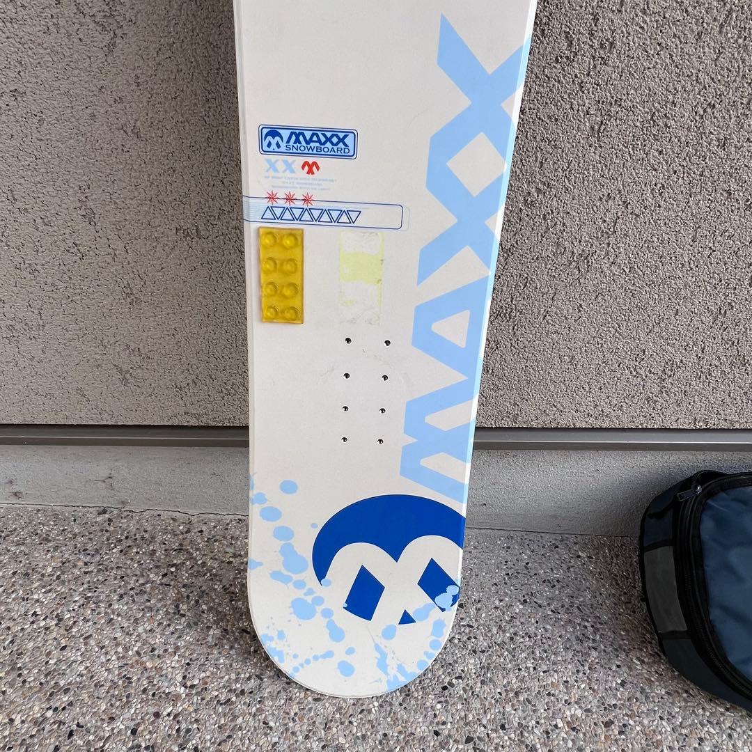 MAXX スノーボード 144 cm ホワイト/ブルー