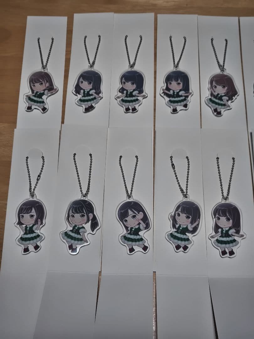 欅のキセキ アクリルチャーム クリスマス衣装 フルコンプセット