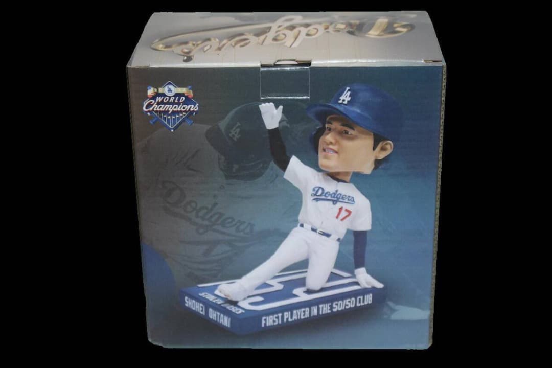 新品 大谷翔平 選手50/50 ボブルヘッド フィギュア人形 No.6