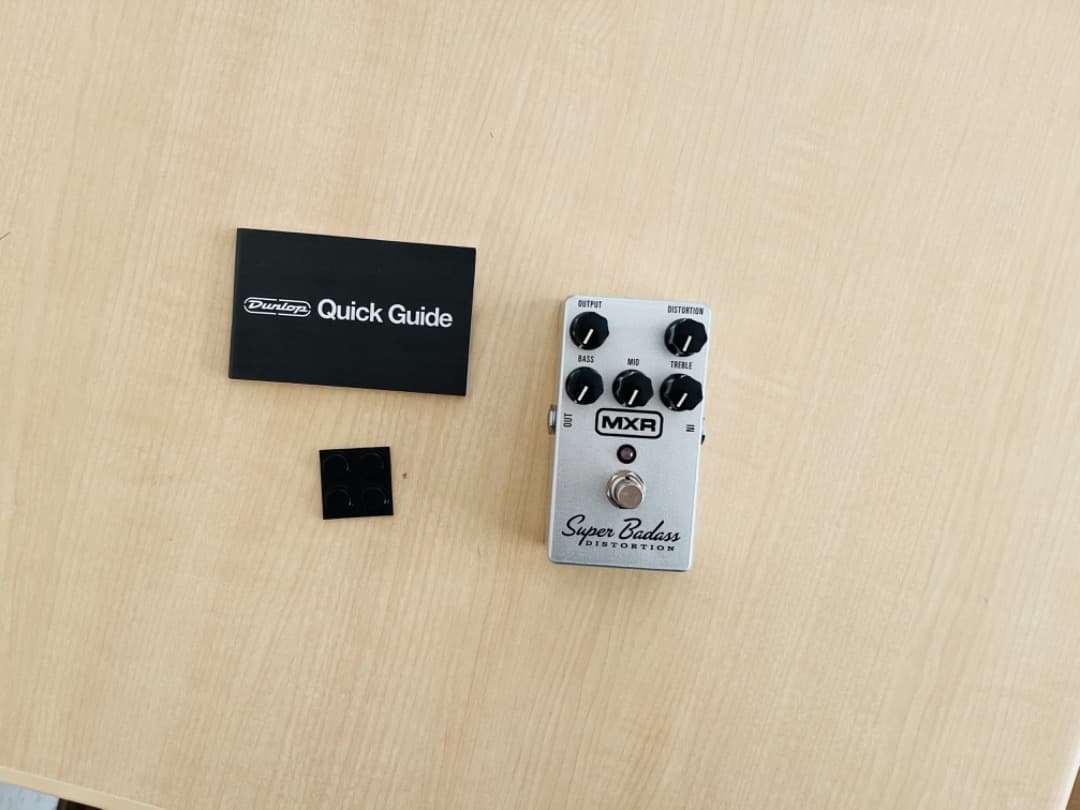 （新品開封済み）MXR Super Badass Distortion