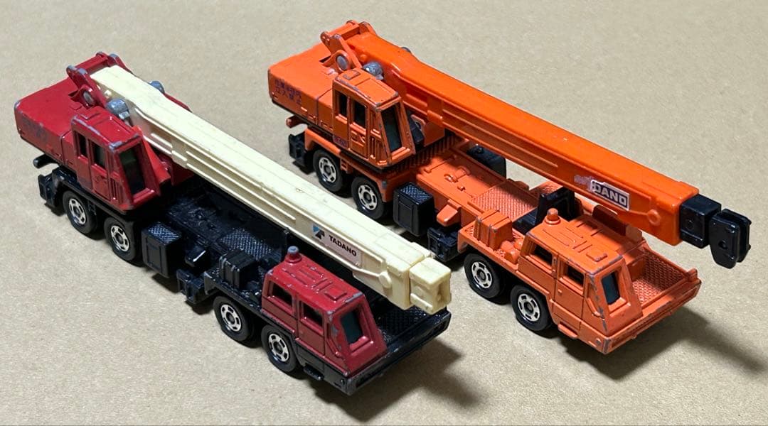 ロングトミカ 多田野 ハイドロクレーン 2台セット