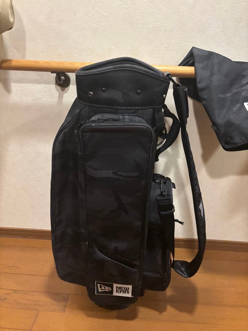 New Era ブラック迷彩 キャディバッグ