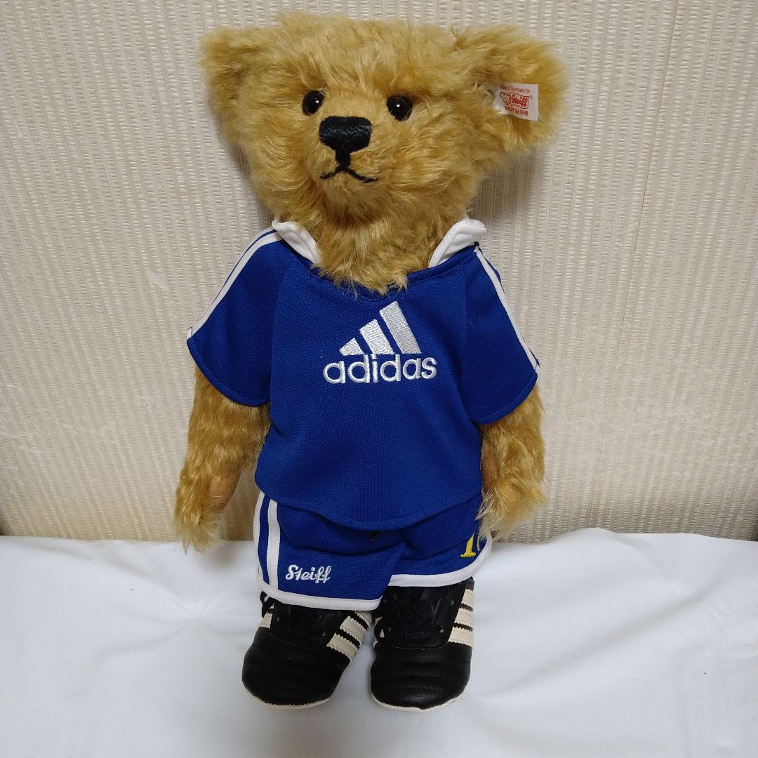 期間限値下 げシュタイフ アディダスベア・ワールドカップフランス大会ベアのセット