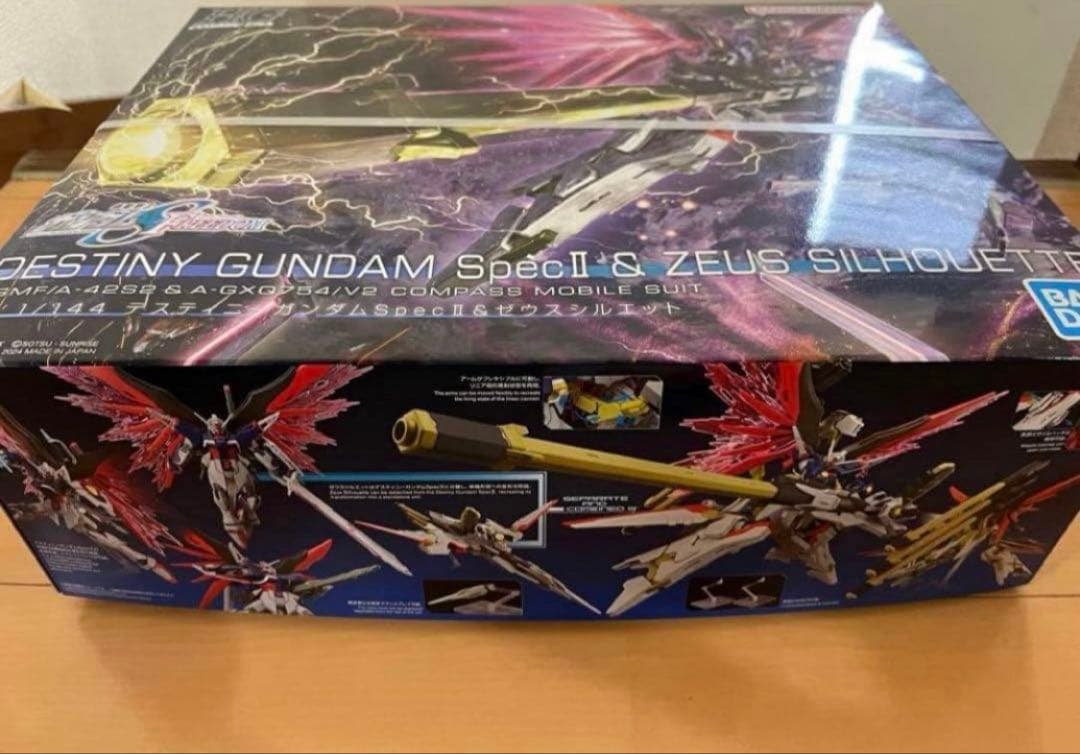 HG 1/144 デスティニーガンダムSpecII&ゼウスシルエット