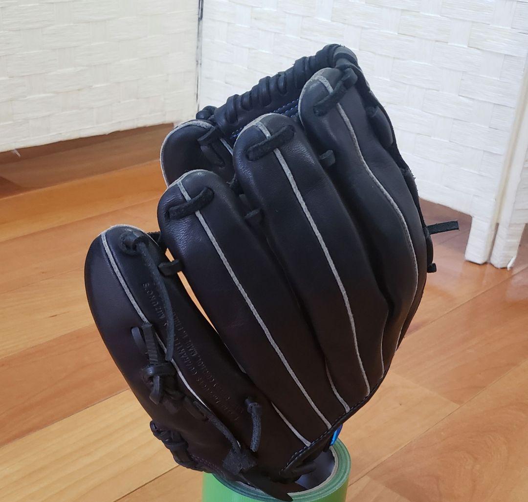 ミズノ 少年野球 オールラウンド グローブ　WILLDRIVE 右投げ ブラック