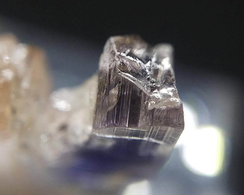 524 非加熱 ファンシーカラー バイカラー タンザナイト ゾイサイト