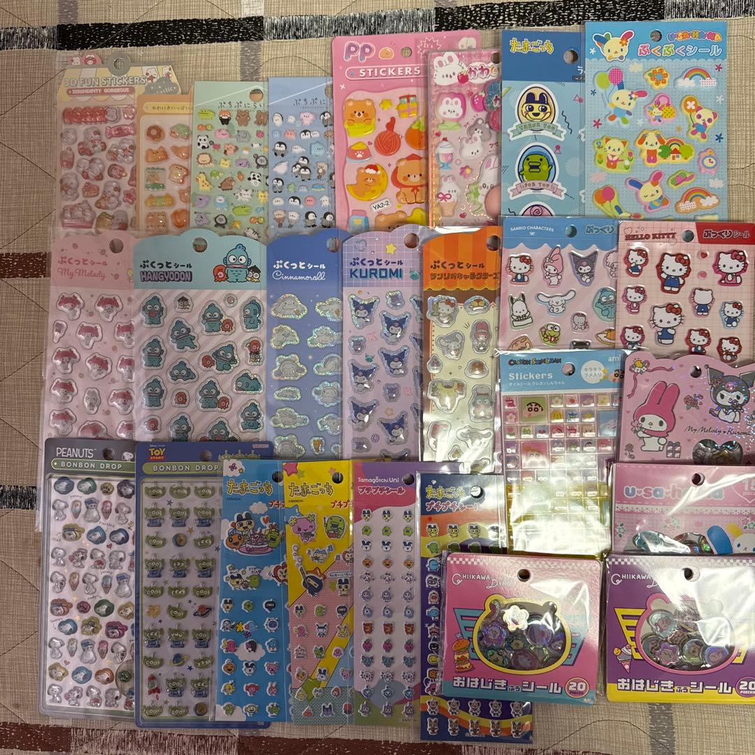 キャラクターシール　18個セット